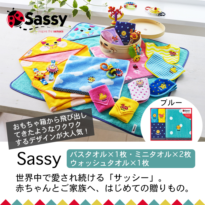 Sassy ֥롼 SA-7322 ڥХ1硦å奿1硦ߥ˥2
