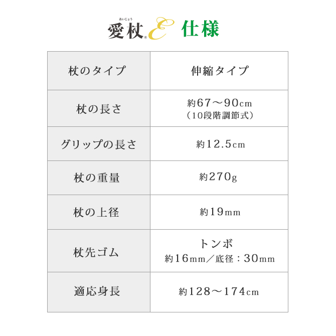 愛杖 Dシリーズ 伸縮タイプ