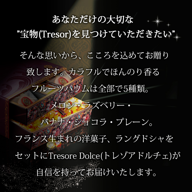 Tresore Dolce ե롼ĥ顼Х&󥰥ɥ 